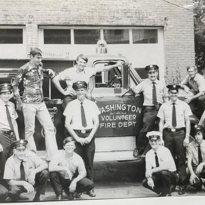 The crew, decades back